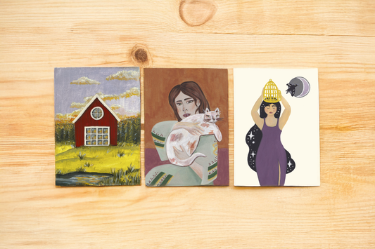Set of Postcards - Popular